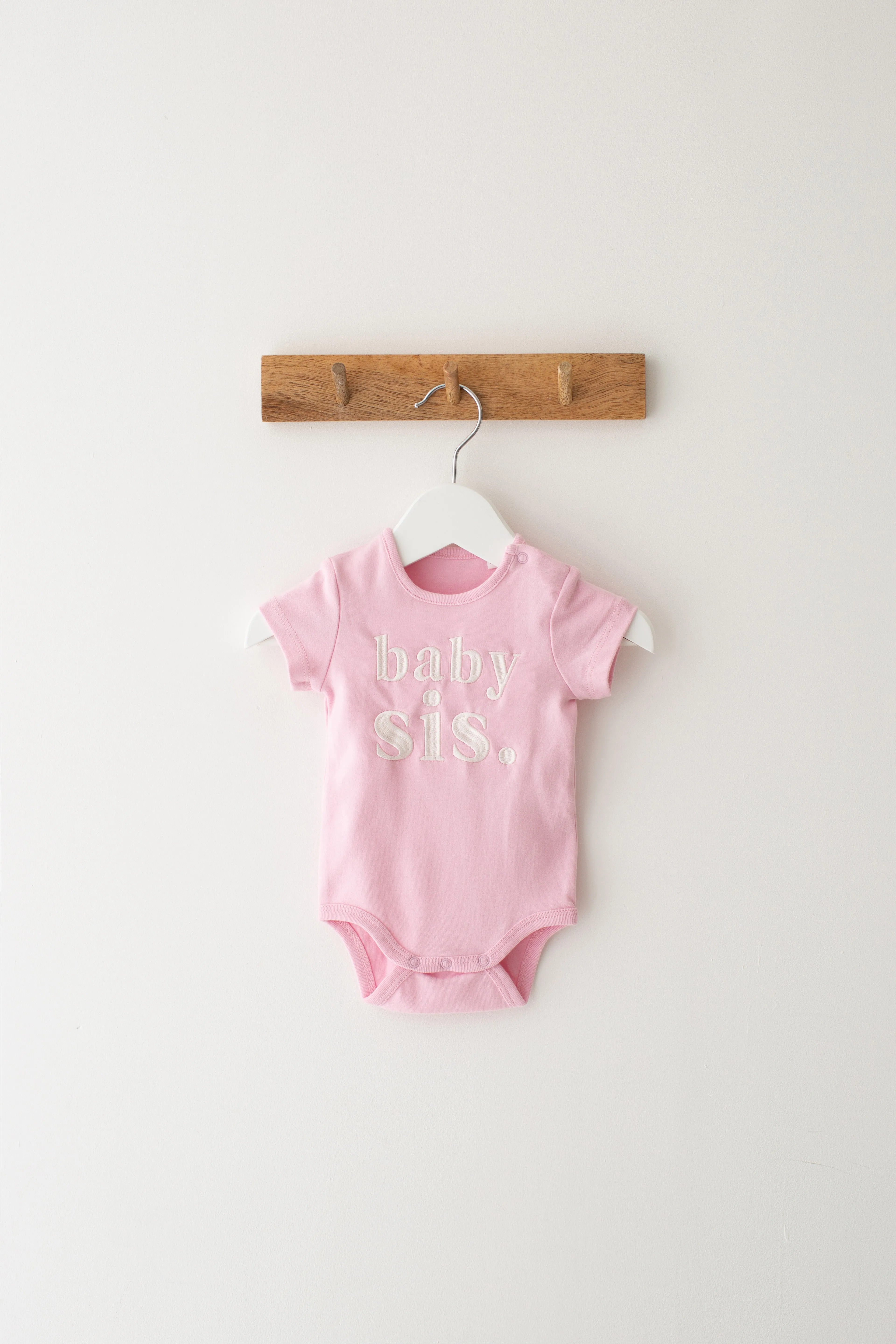 baby bro/sis Signature Baby Bodysuit