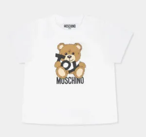 BABY SS TEE WITH LRG TOY BEAR GRAPHIC