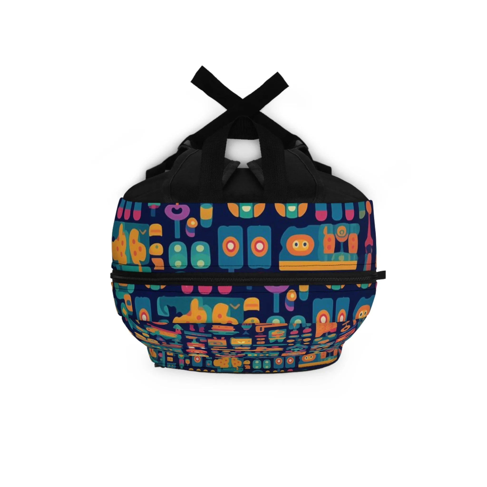 Backpack - The name would be "Anika Trikonasana Space Invader".
