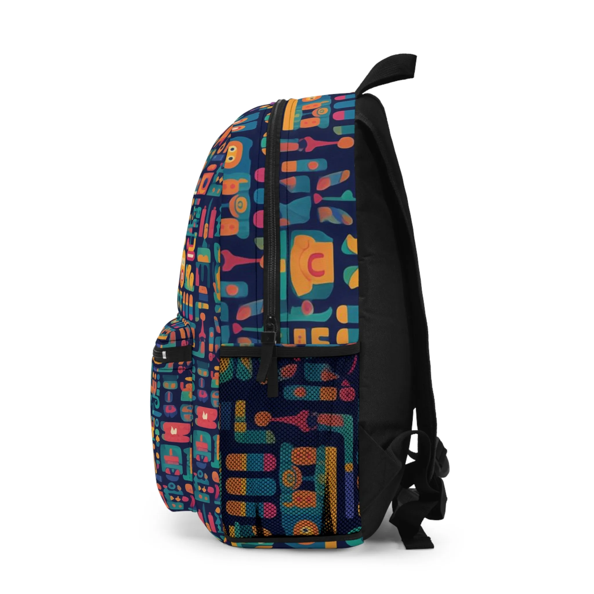 Backpack - The name would be "Anika Trikonasana Space Invader".