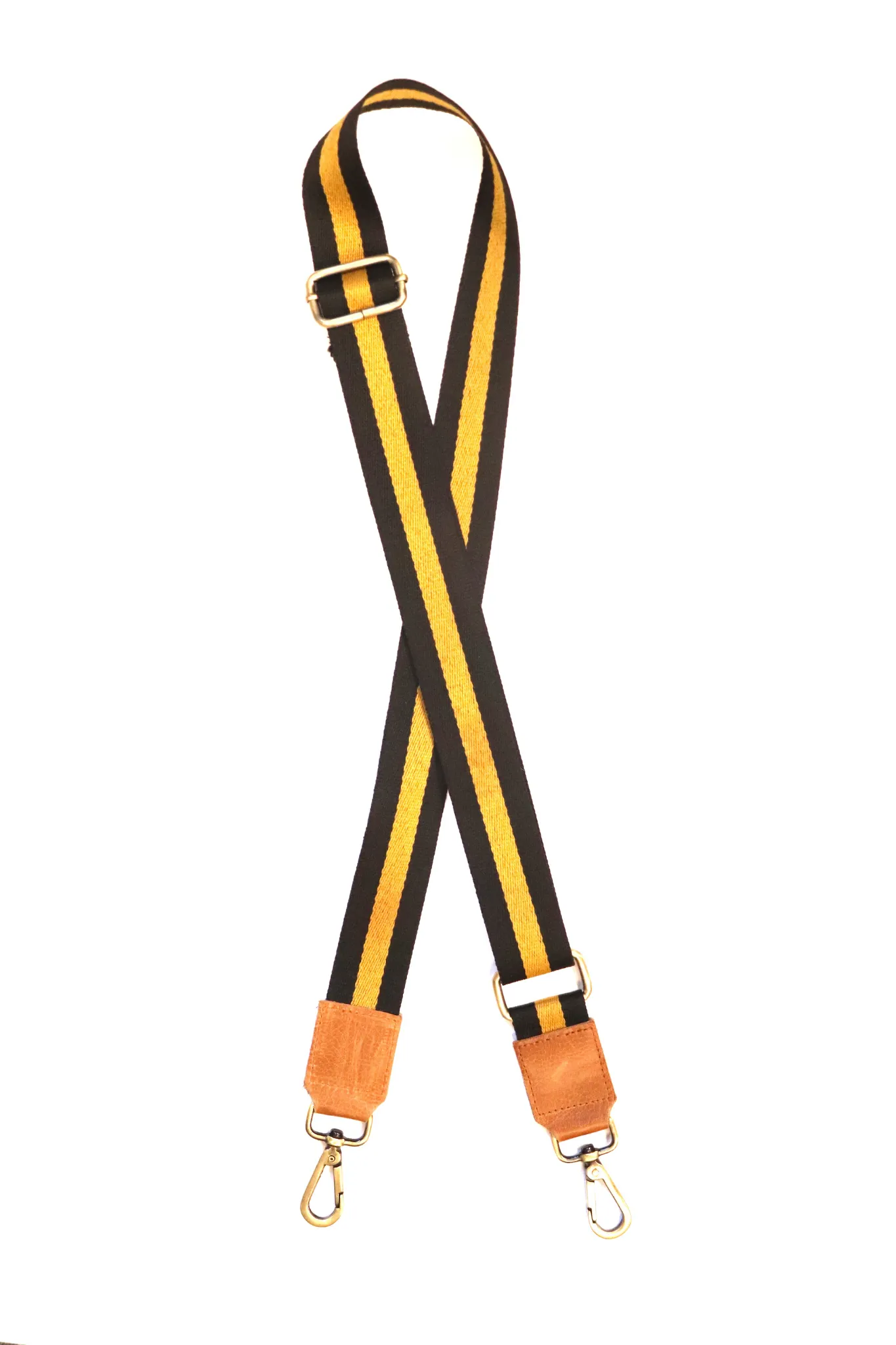 Bag Strap | Black   Gold