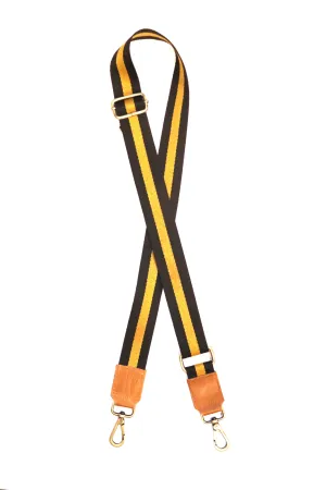 Bag Strap | Black   Gold
