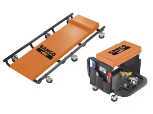 Bahco Ble304 Creeper & Stool Set