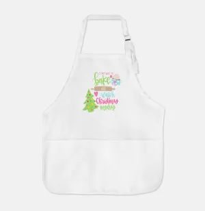 Bake and Watch Chrismas Movies Apron