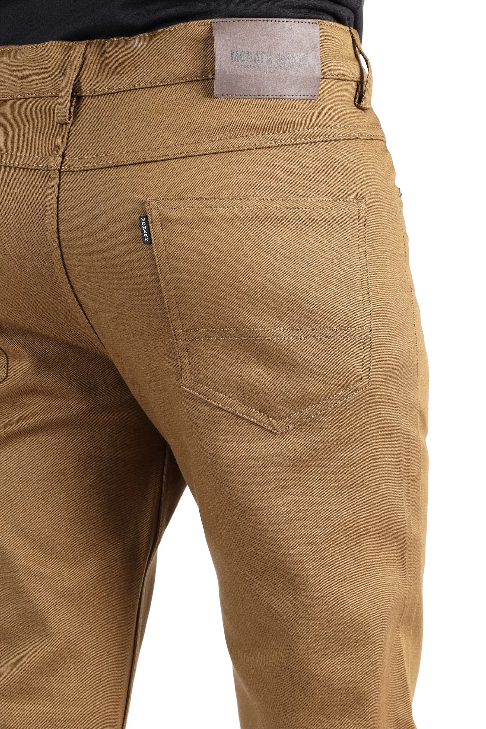 BASIC FIVE POCKETS TAPPERED FIT