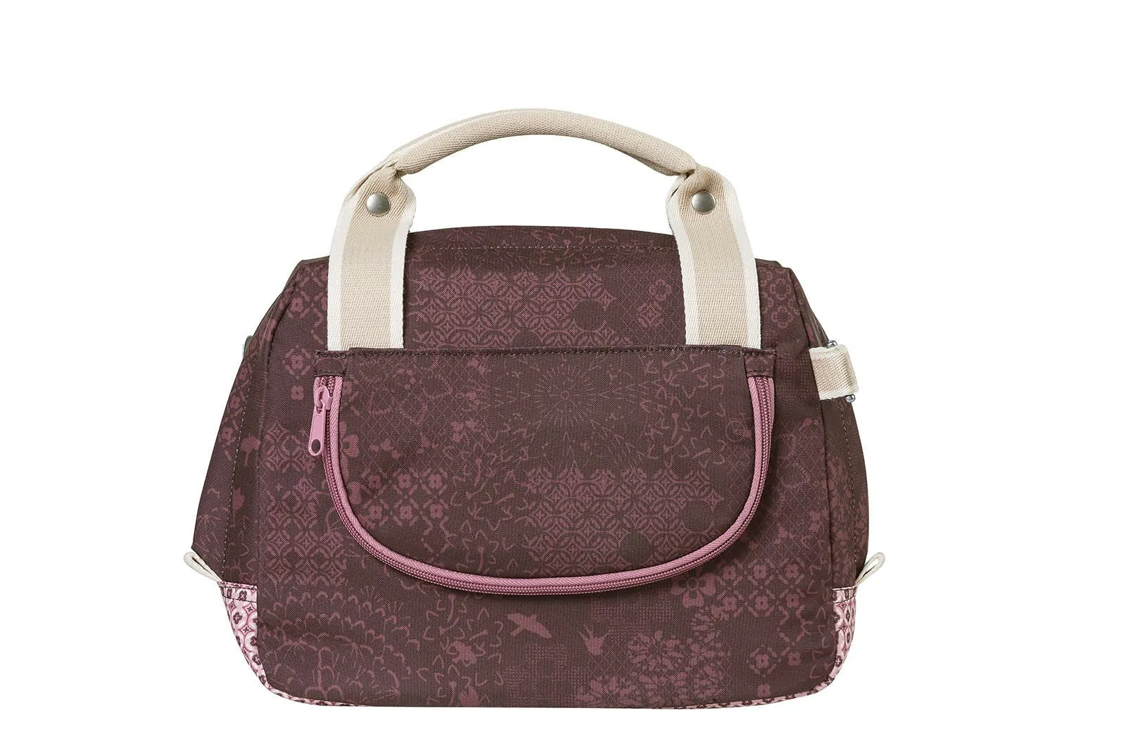 Basil Boheme Handlebar Bag Fig Red