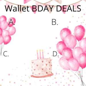 Bday Deal Wallets