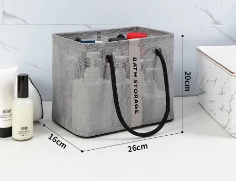 Beach Bag Toiletry Bag Cosmetic Bag Storage Bag Portable Bath Bag Large Capacity C-240429-2