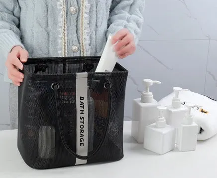 Beach Bag Toiletry Bag Cosmetic Bag Storage Bag Portable Bath Bag Large Capacity C-240429-2