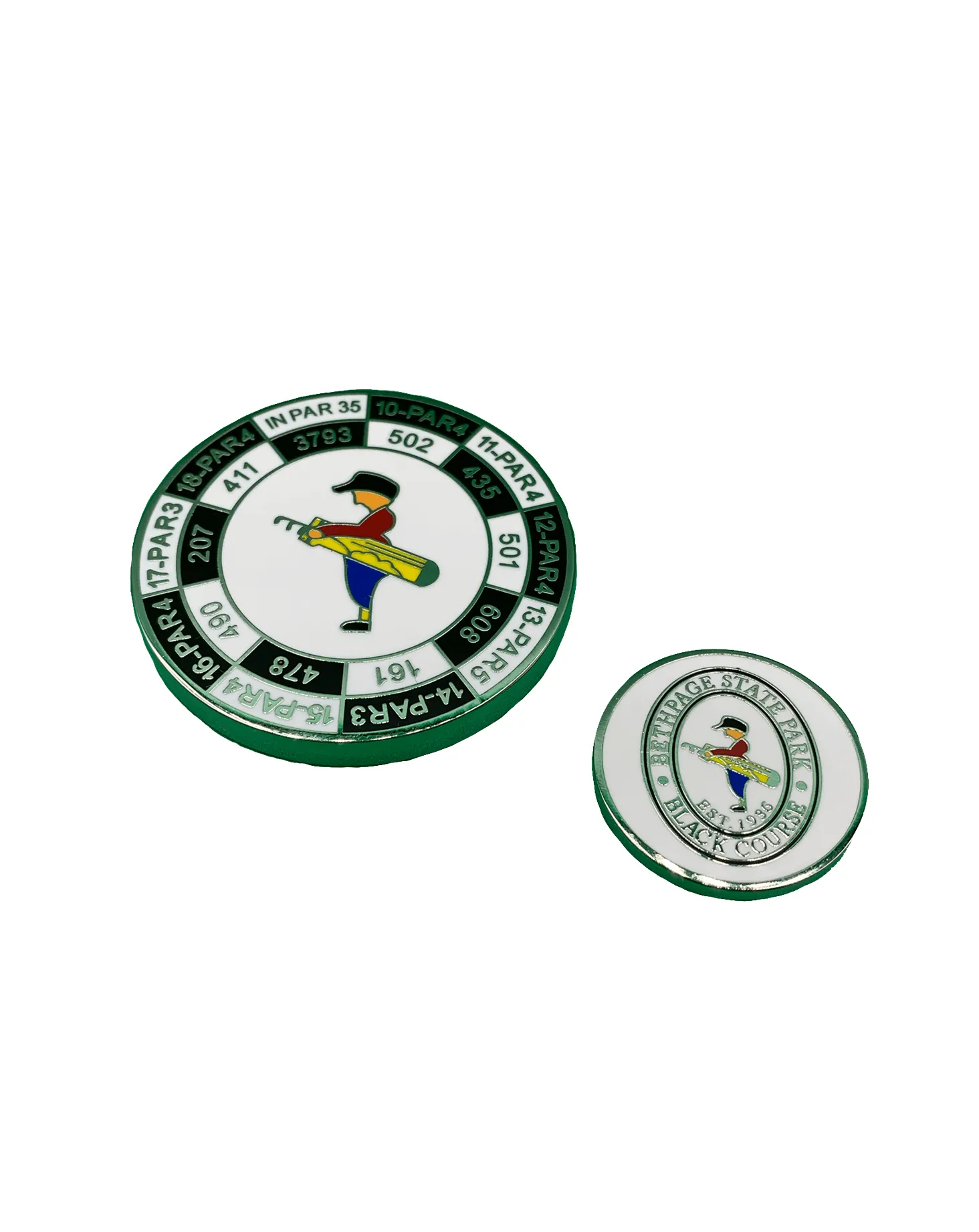 Bethpage Black Pocket Coin  Ball Marker
