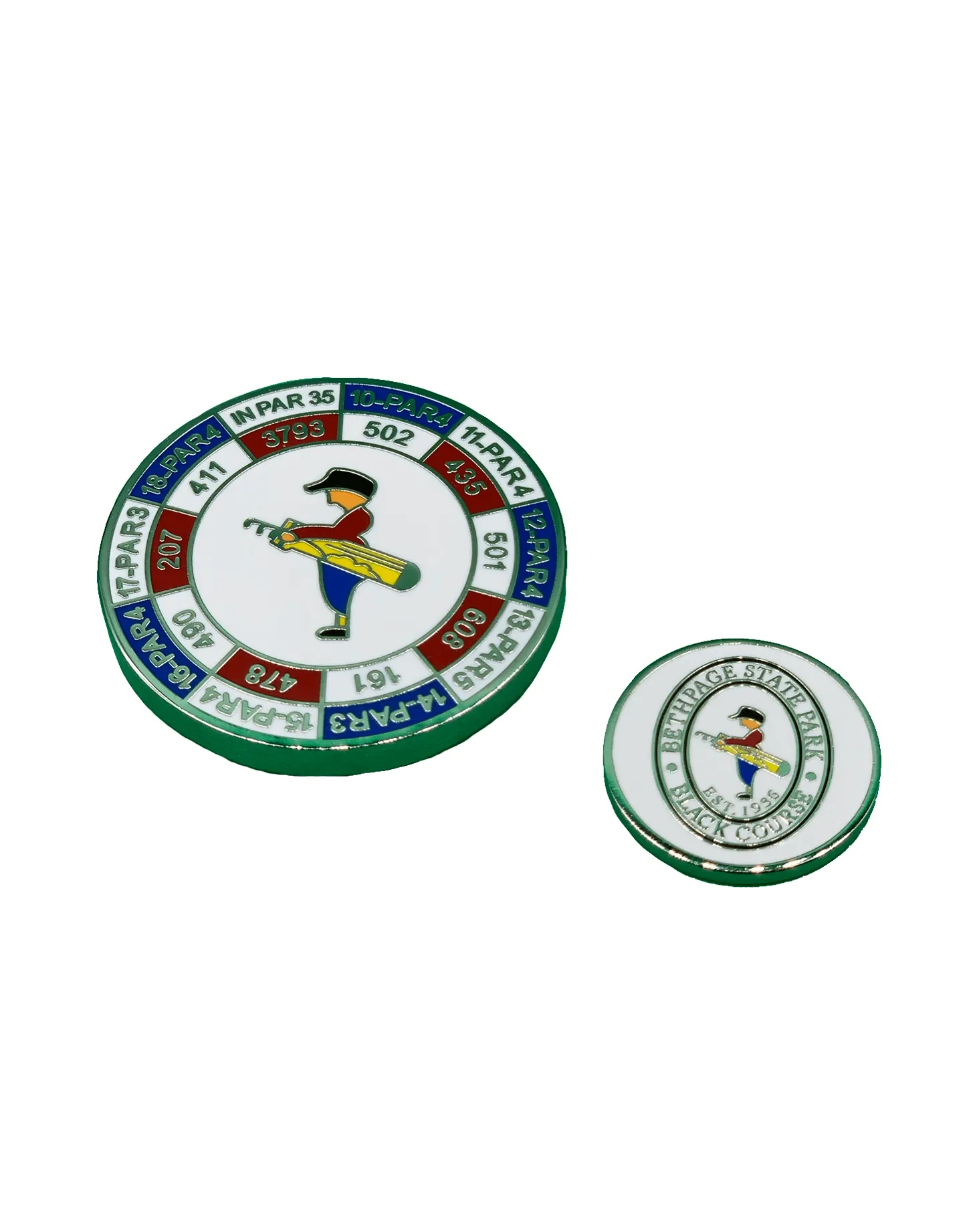 Bethpage Black Pocket Coin  Ball Marker