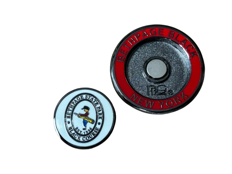 Bethpage Black Pocket Coin Ball Marker