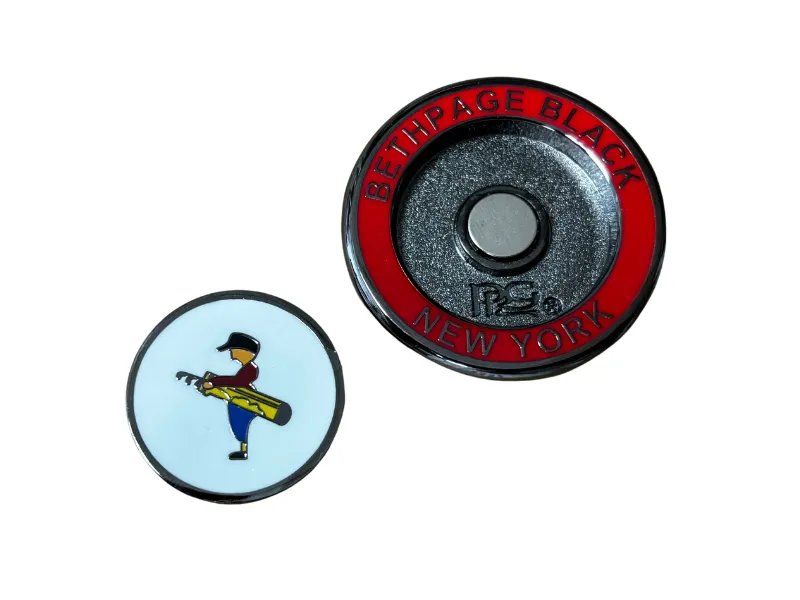 Bethpage Black Pocket Coin Ball Marker