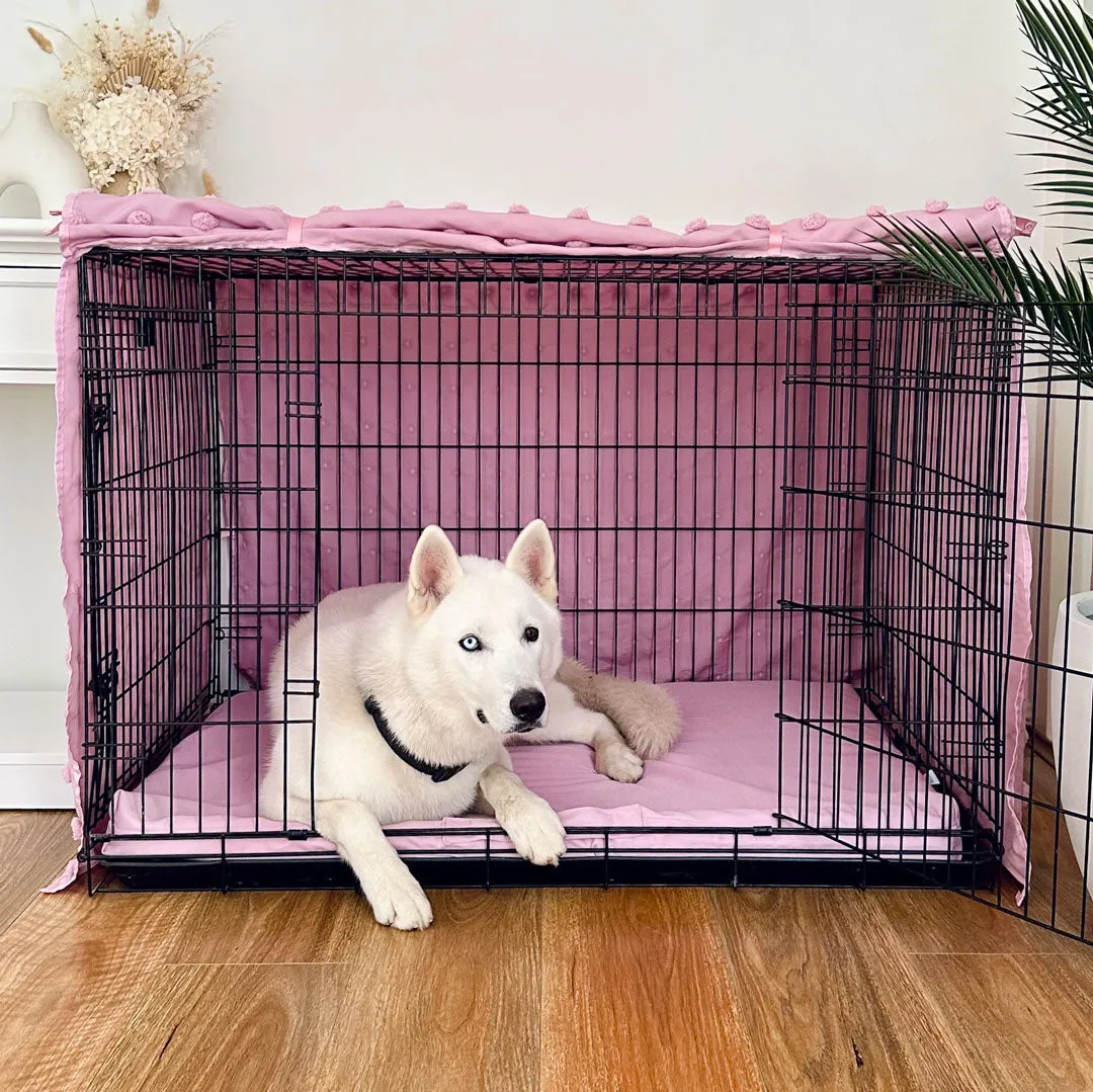 Bloom Polka Dot Tufted Basic Crate Cover