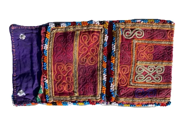 Boho Wallets Hand Embroidered