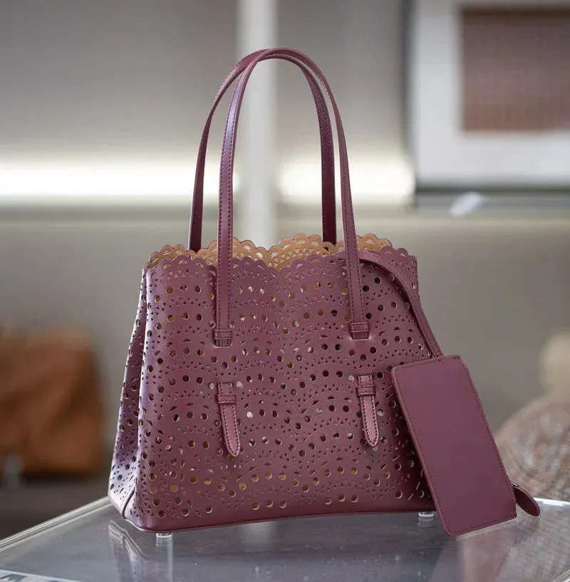 Brand Design Fashion Large Capacity Genuine Leather Bucket Bag 2024 Luxury High Quality Cowhide Shoulder Handbags For Women