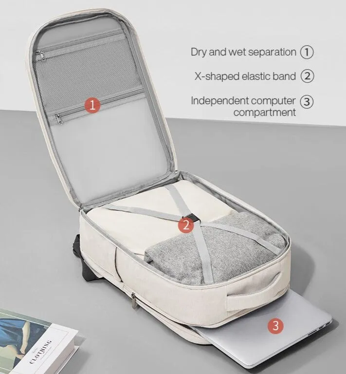 Camelot Travel Backpack Day Trip Backpack Laptop Backpack 15.6 inches