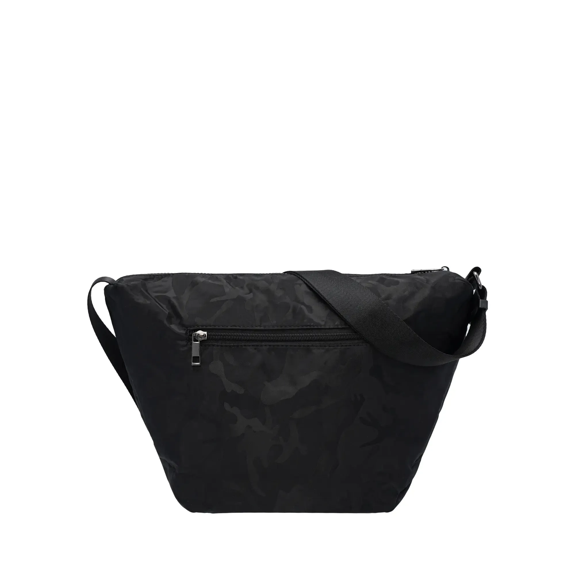 Camouflage Print Nylon Sling Bag