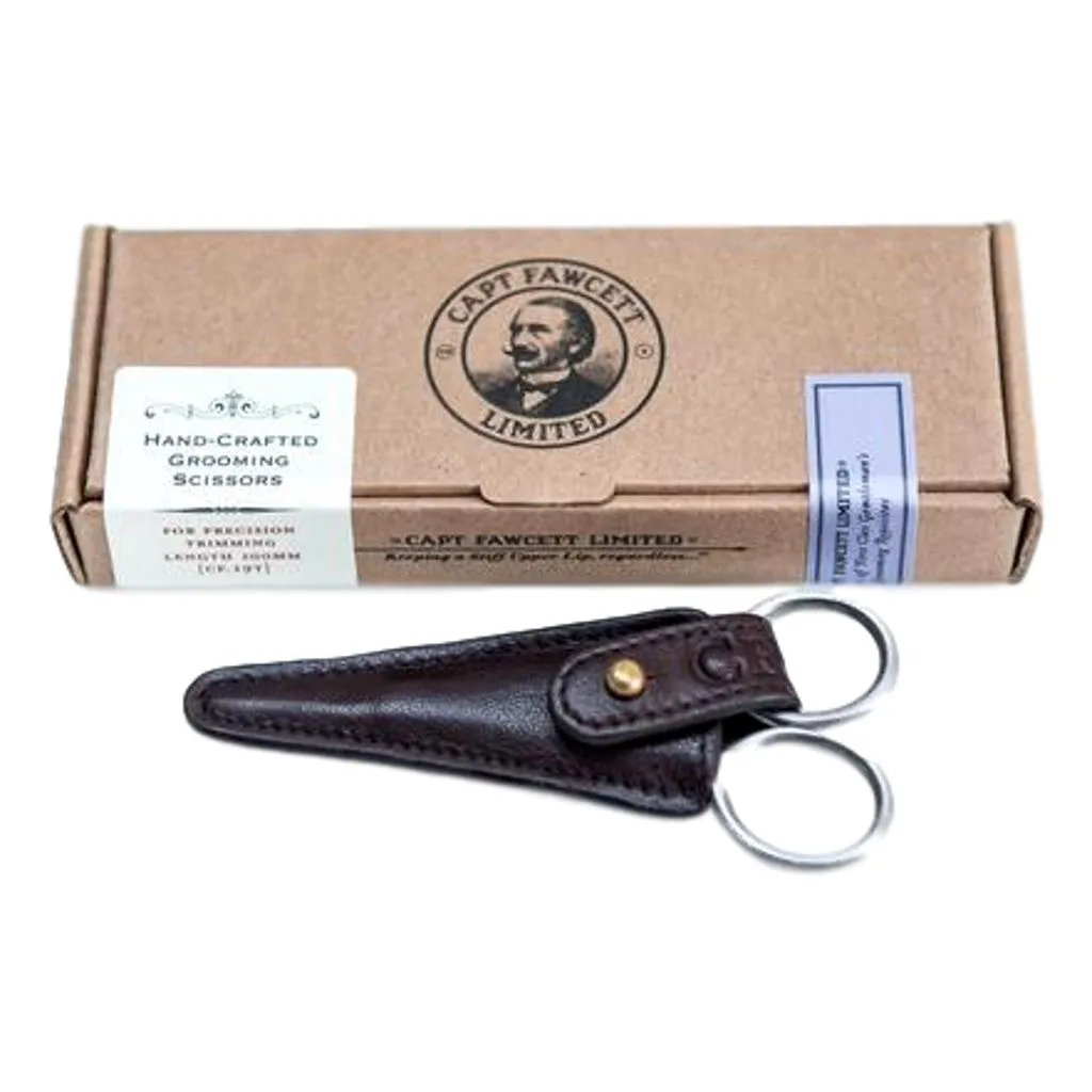 Captain Fawcett's Hand-Crafted Grooming Scissors (CF.19T)