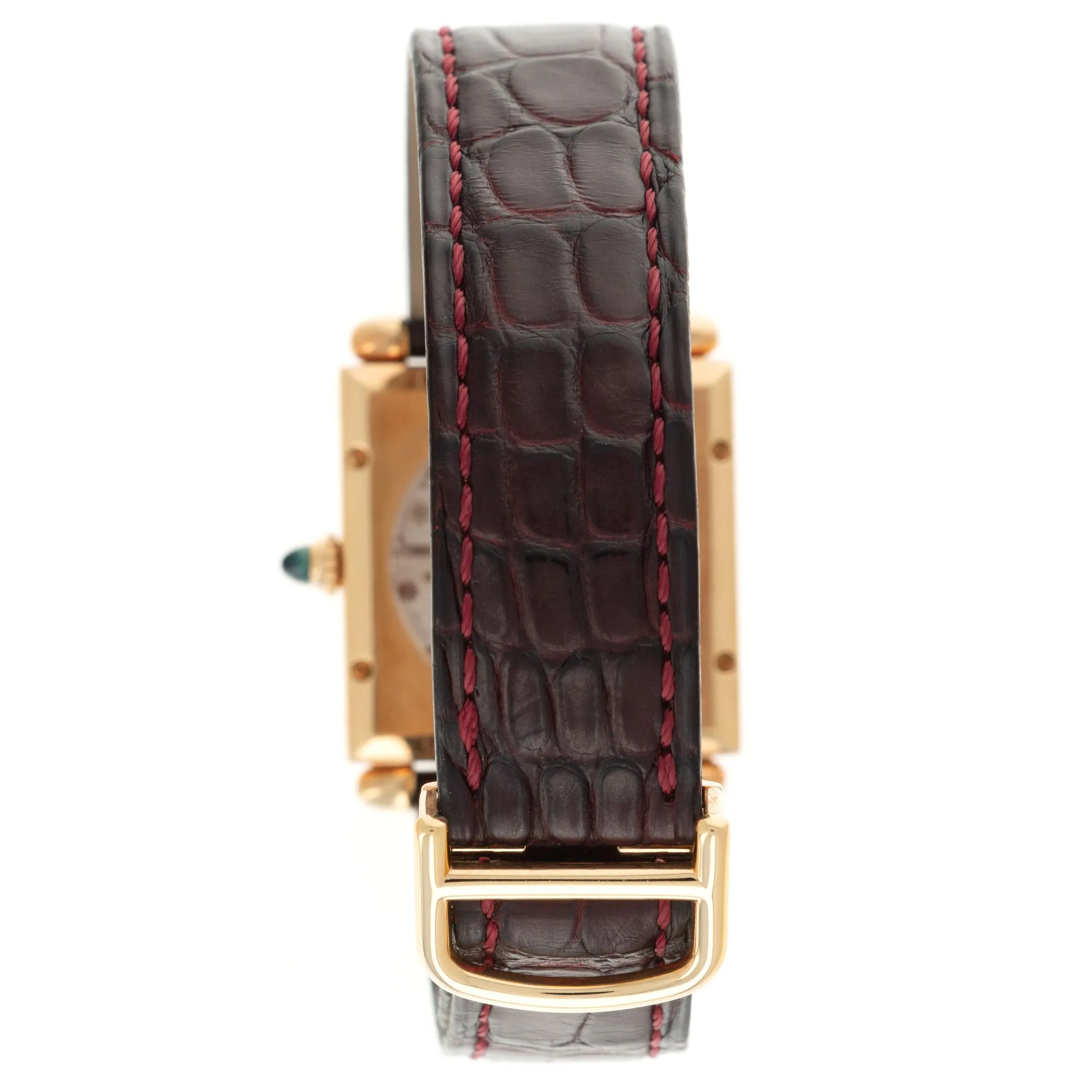 Cartier Yellow Gold Tank Obus