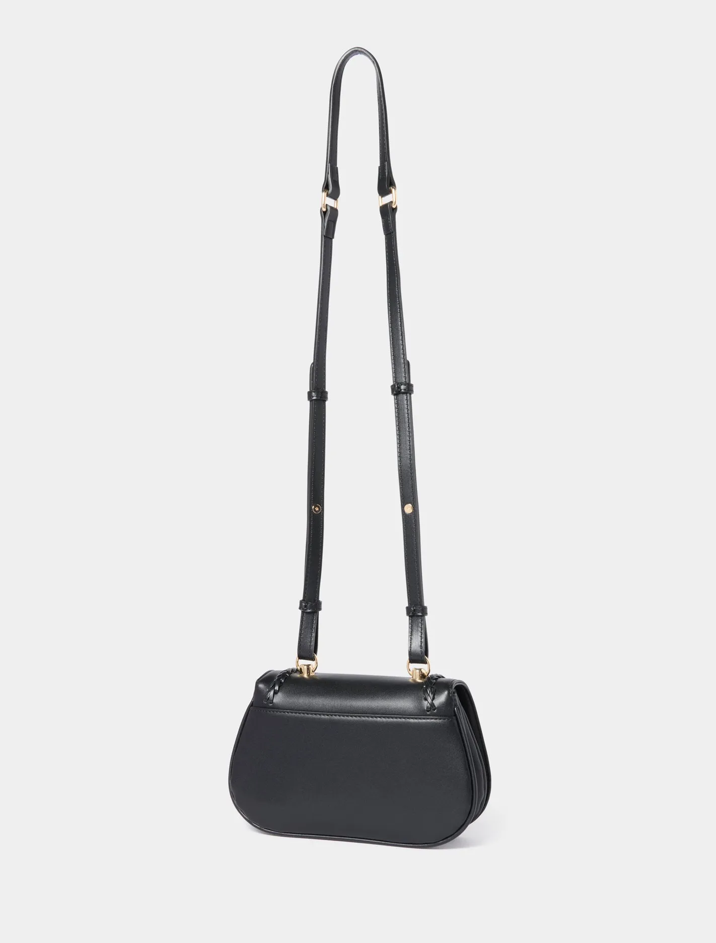 Cass Weave Detail Crossbody Bag