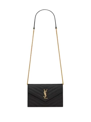 Cassandre leather wallet on chain
