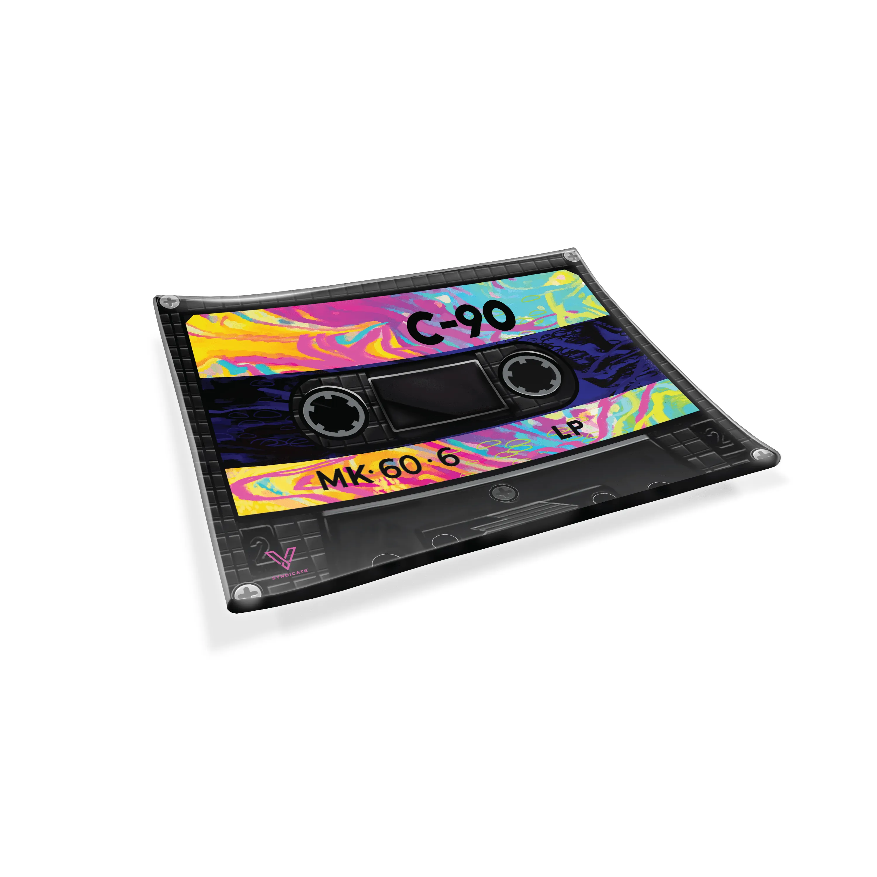 Cassette Glass Rolling Tray