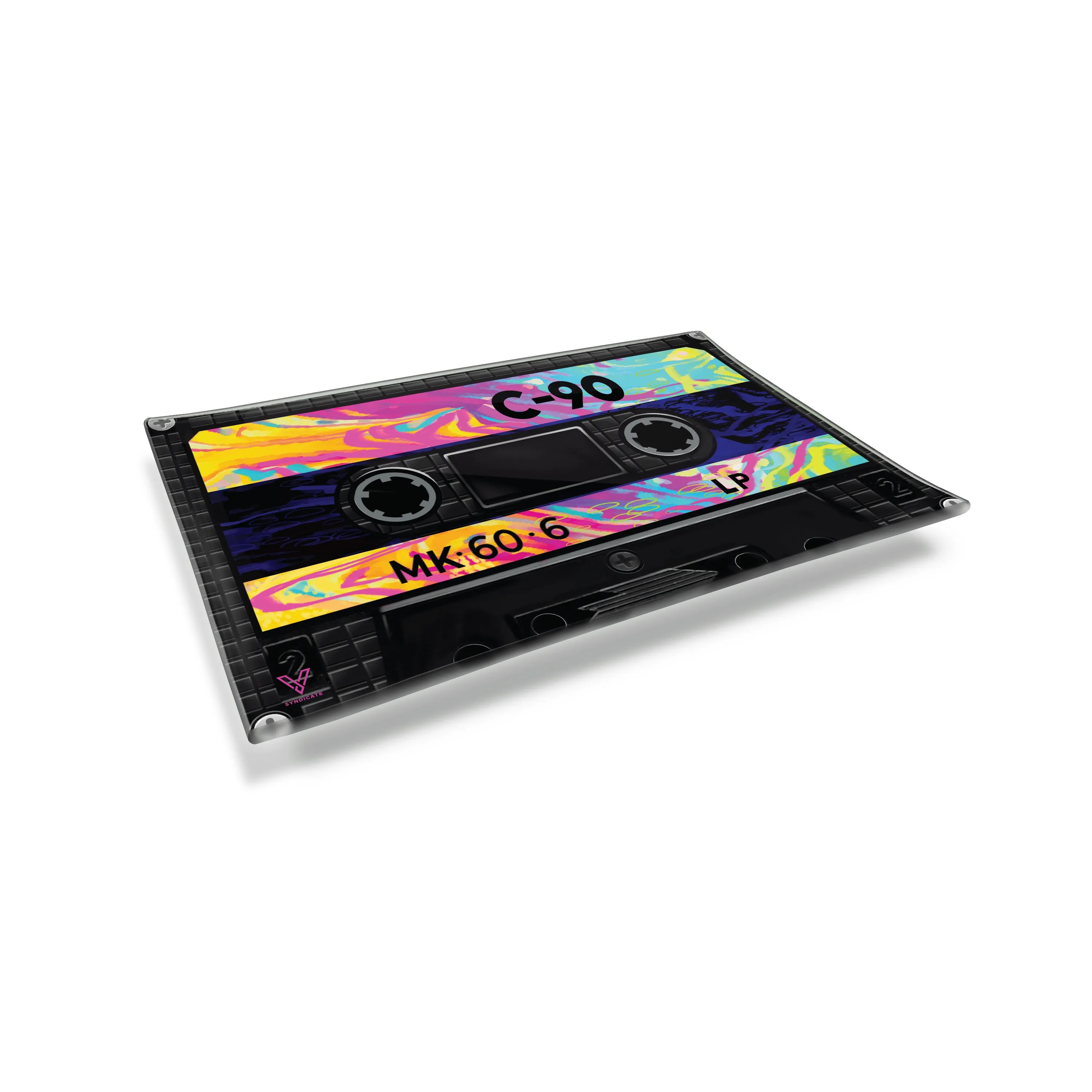 Cassette Glass Rolling Tray