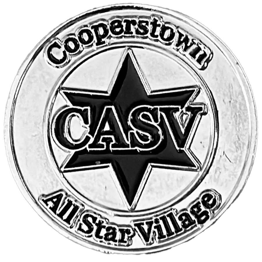 CASV Knob Coin Silver