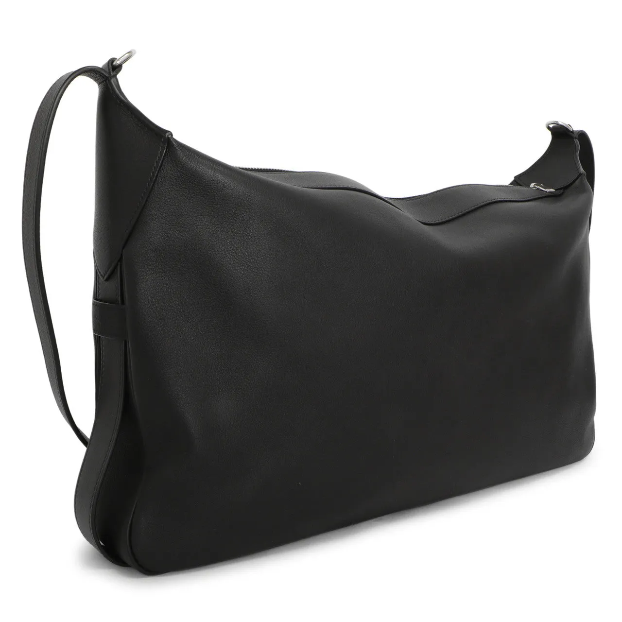 Celine Black Calfskin Large Strap Romy