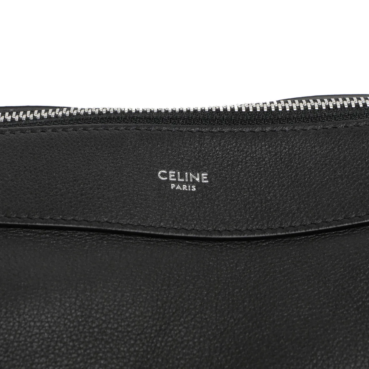 Celine Black Calfskin Large Strap Romy