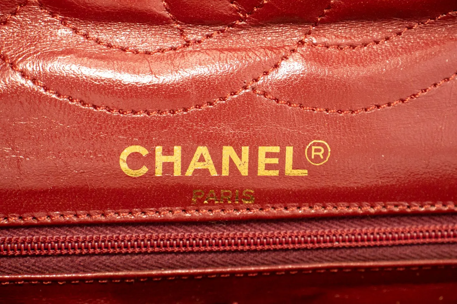 CHANEL Paris Limited Chain Shoulder Bag Black Quilted Double Flap m88