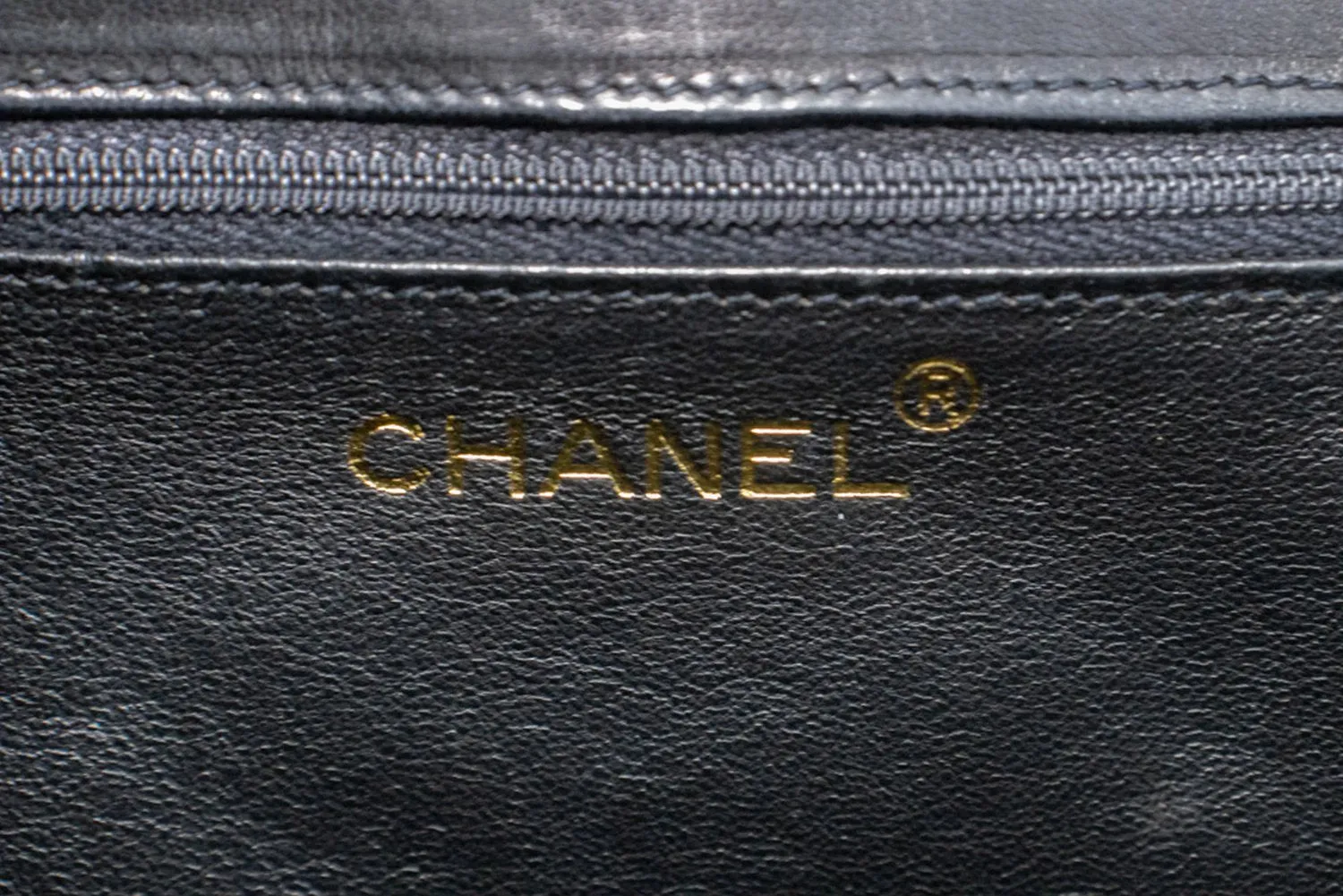 CHANEL Vintage Coco Chain Shoulder Bag Black Flap Quilted Lambskin n14