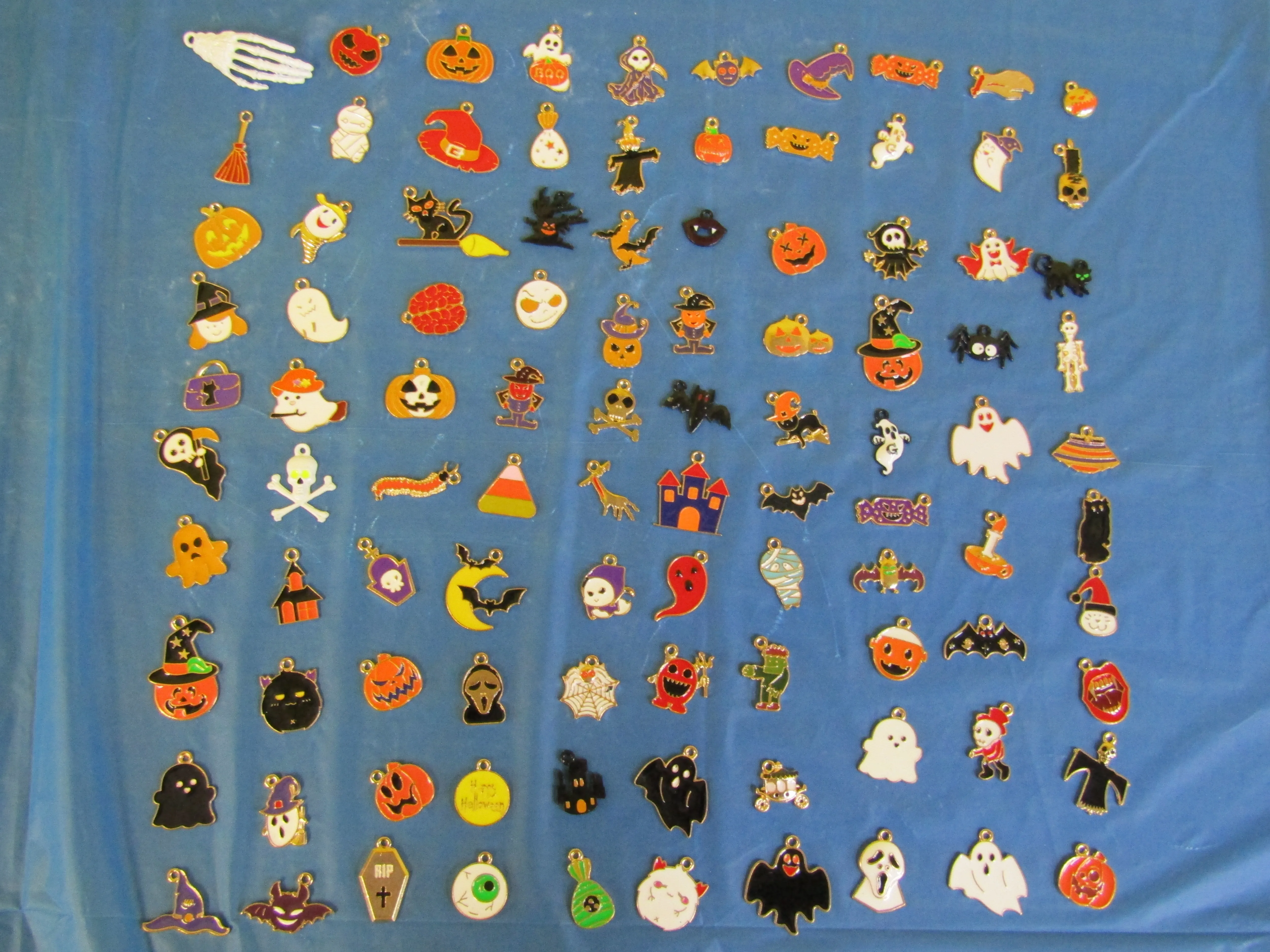 Charms - Tree Ornament and Hook, 50pc