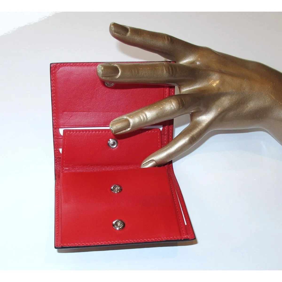 Christian Louboutin Honey Lizard Men's Paros Billfold Wallet With Coin Pocket NIB!