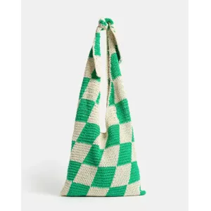 Clue Bag | Green   Ivory