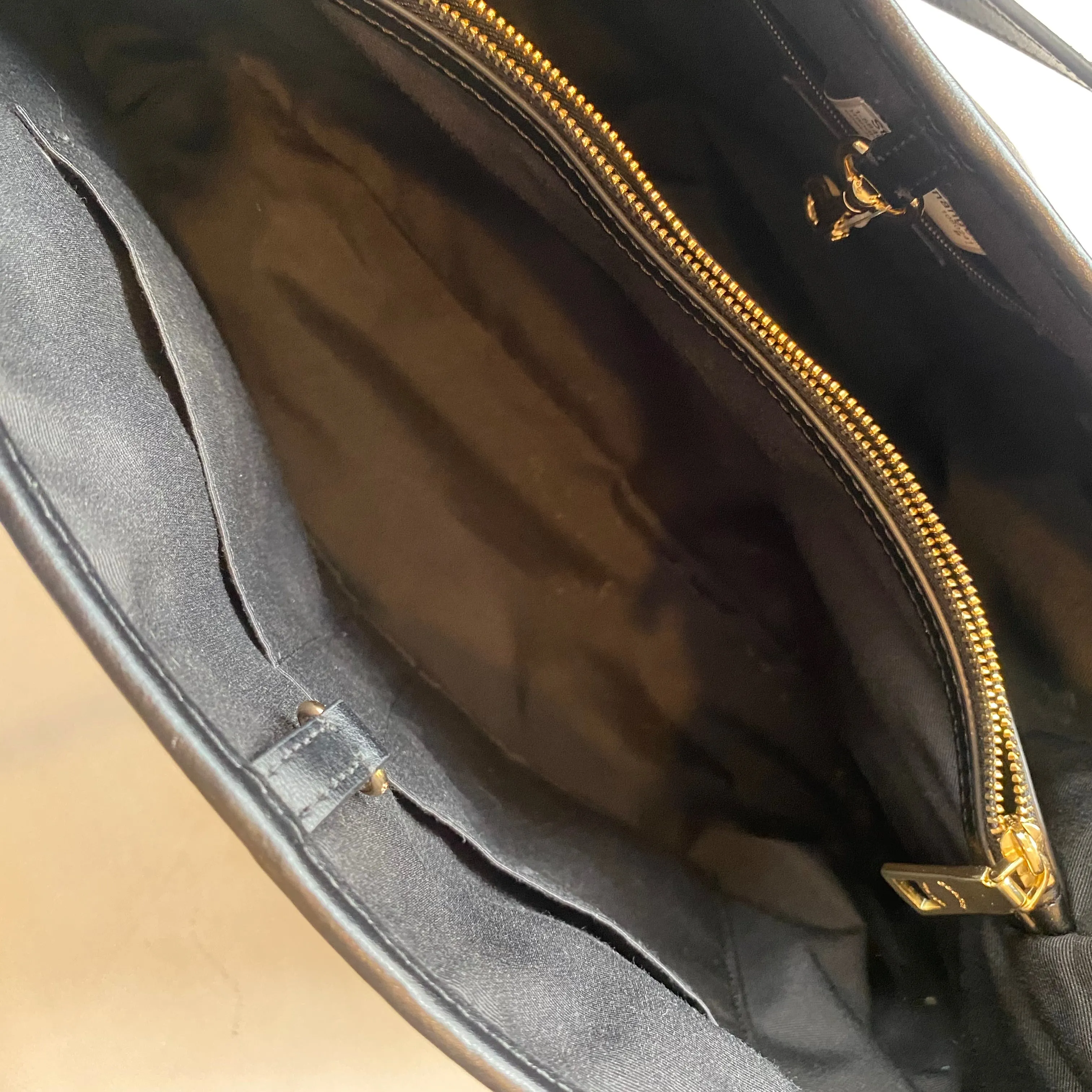 COACH #F57842 Drawstring Carryall Signature Canvas Dark Brown