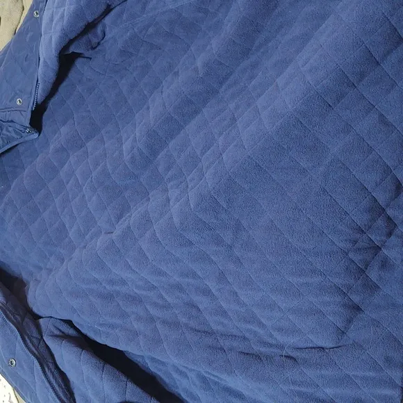 Coldwater Creek Women's Quilted Blue Coat size L
