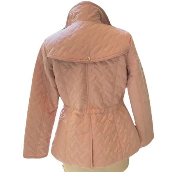 COLE Haan Beautiful signature quilted Gorpcore pink Giftable jacket SZ S