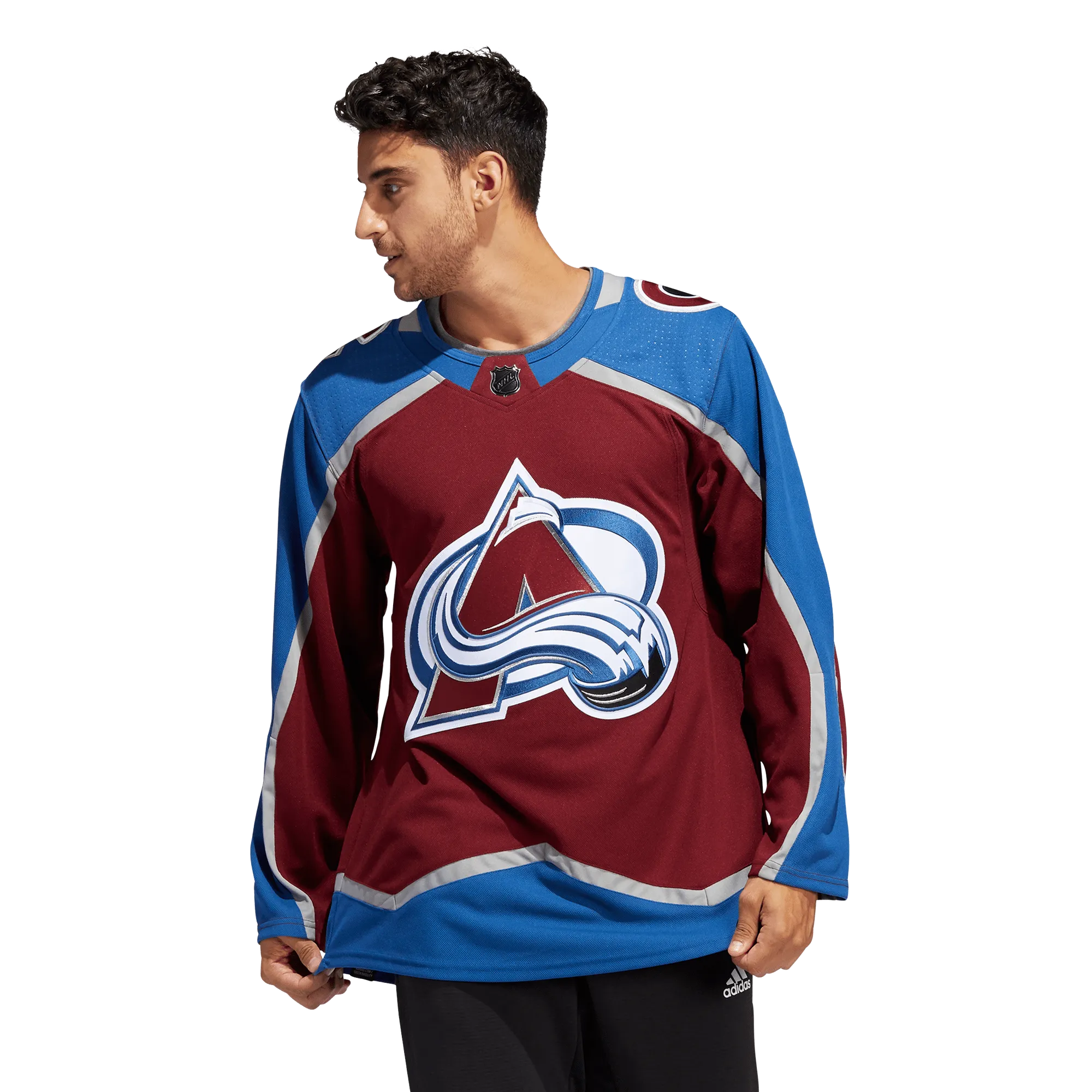 Colorado Avalanche Home Adidas PrimeGreen Senior Jersey