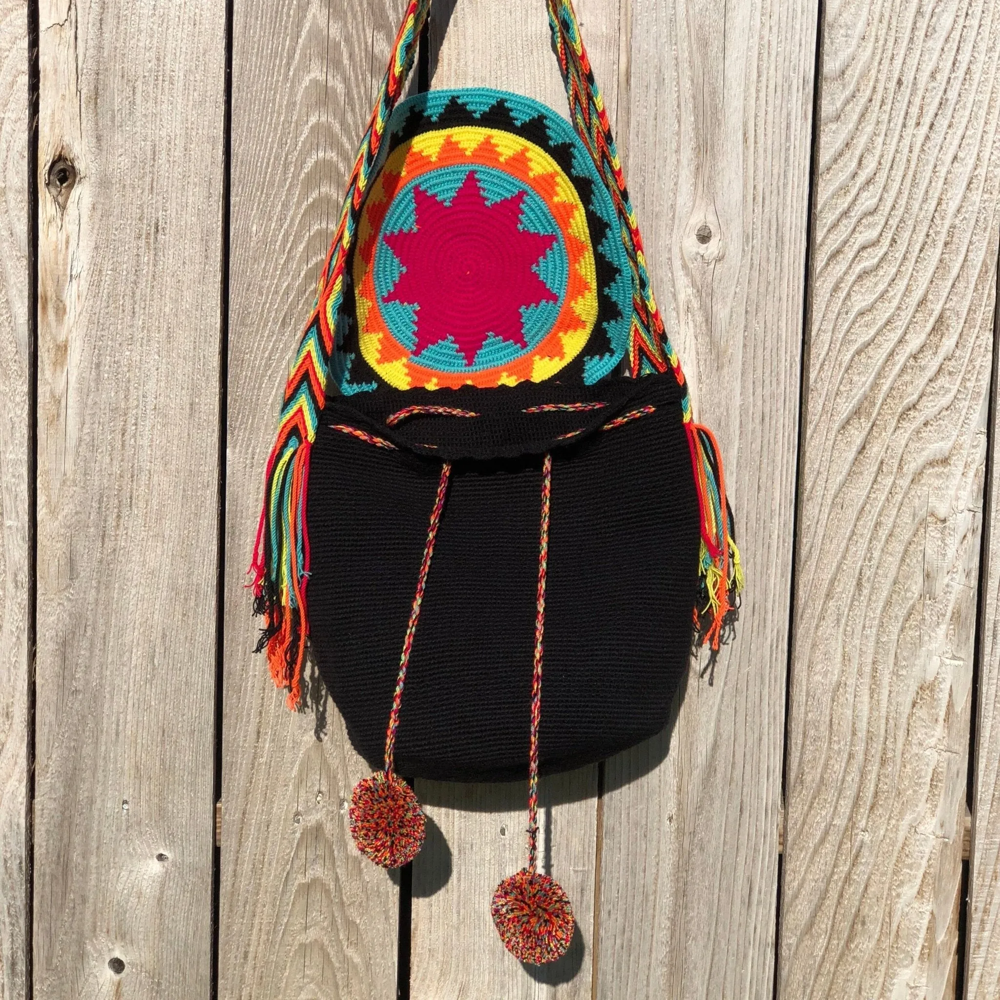 Colorful Crochet  Bags with Cover