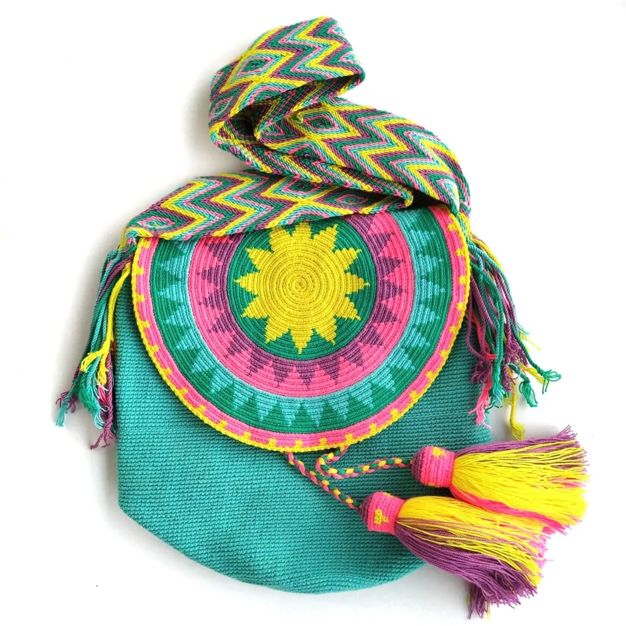 Colorful Crochet  Bags with Cover