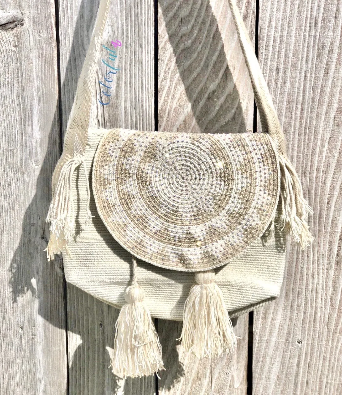 Colorful Crochet  Bags with Cover
