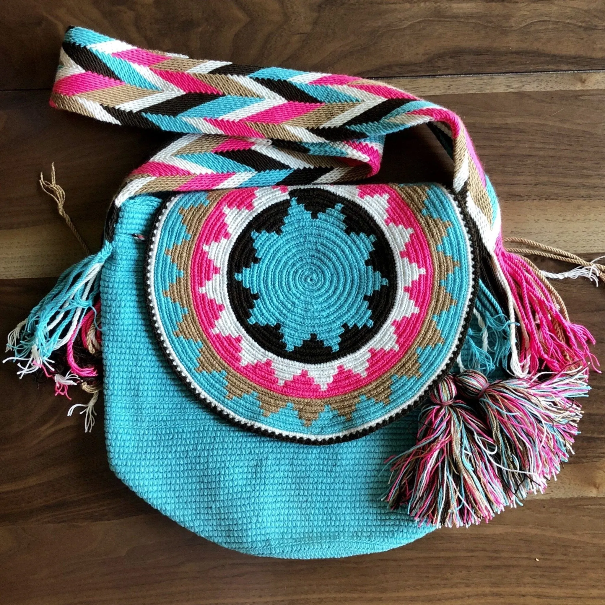 Colorful Crochet  Bags with Cover