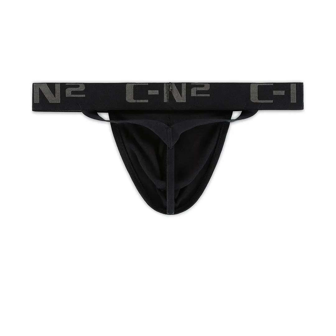 Core Y-Back Thong Black