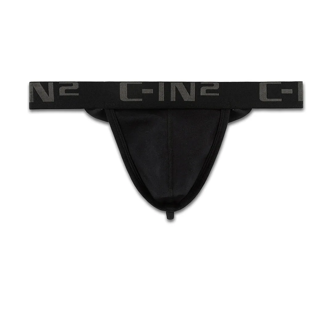 Core Y-Back Thong Black