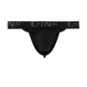 Core Y-Back Thong Black