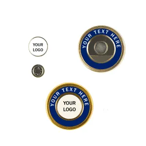 Custom Coin with Magnetic Ball Marker
