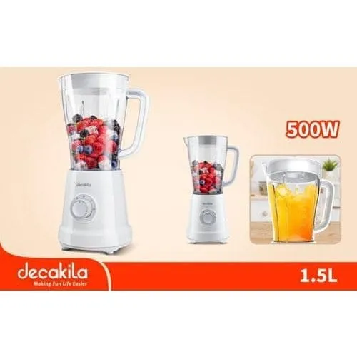 Decakila 1.5L Stand Blender 500W - KEJB014W
