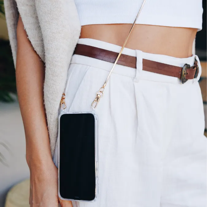 Delia Gold Chain Strap